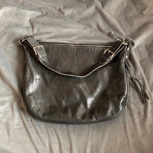 Sundance Black Italian Leather Purse.